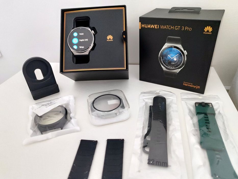 Huawei GT 3 PRO, часовник Хуавей GT 3 Pro, Titanium корпус
