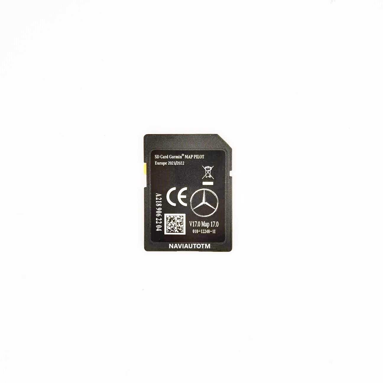 Card SD Original Mercedes Garmin Audio 20 C E V GLC GLE Star1 2022 V17