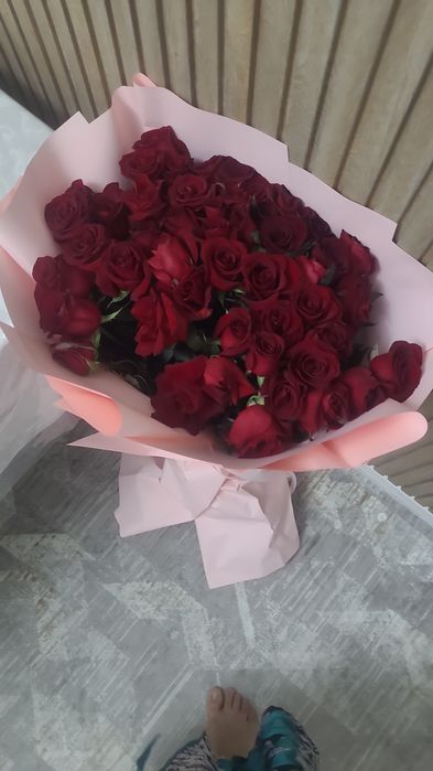 Розы букеты. Высота 1,5