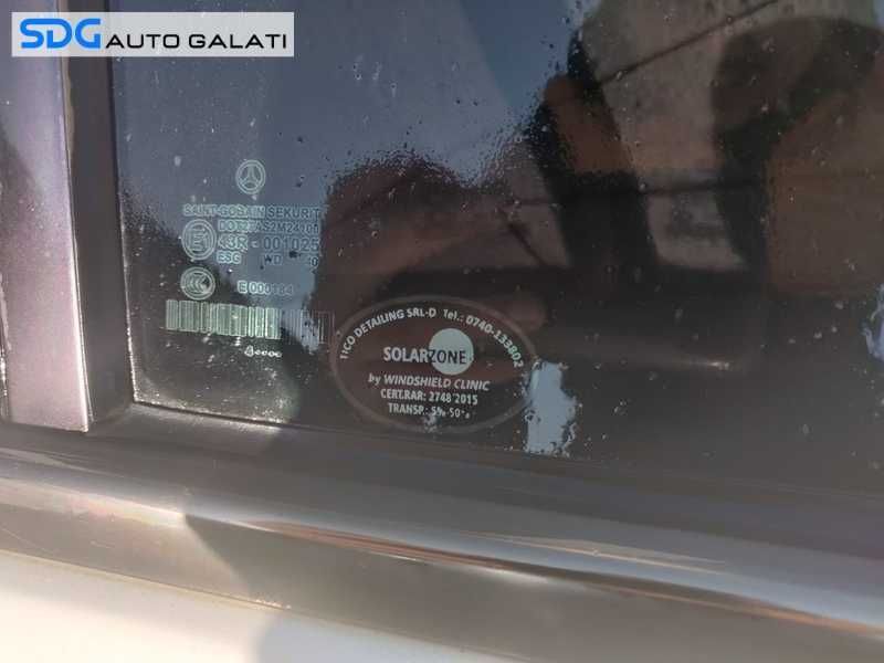 Geam - Sticla Culisant Usa - Portiera Dreapta Spate Mercedes Benz E Class W211 Berlina - Sedan 2002 - 2009