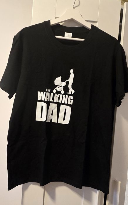 Tricou pentru bărbați 100% din bumbac - "The Walking Dad”