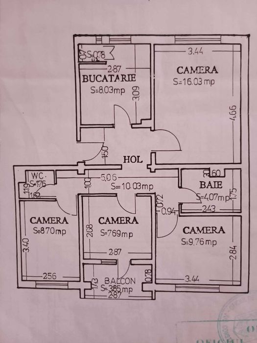 Apartament 4 camere