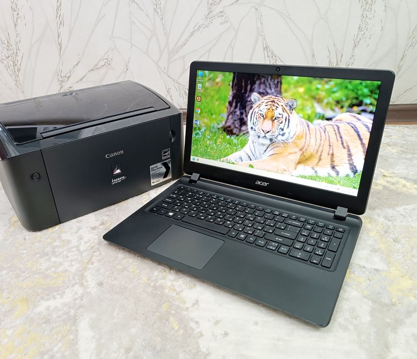 Ноутбук Acer + Принтер Canon.