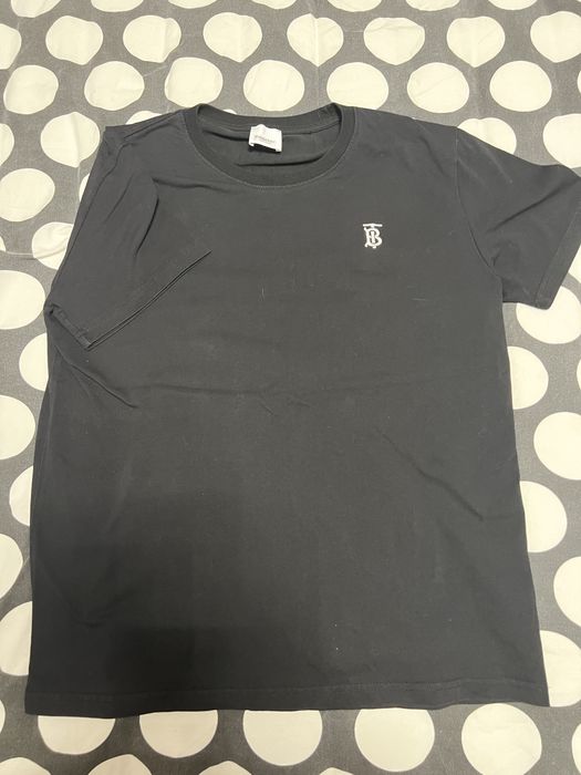 Tricou negru Burberry