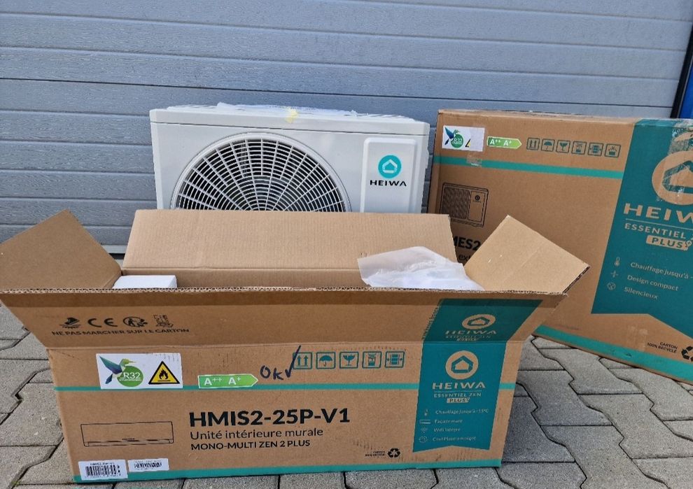 Pompă caldură iarnă cald/vara rece Heiwa HP2ES-35-V1 Nou