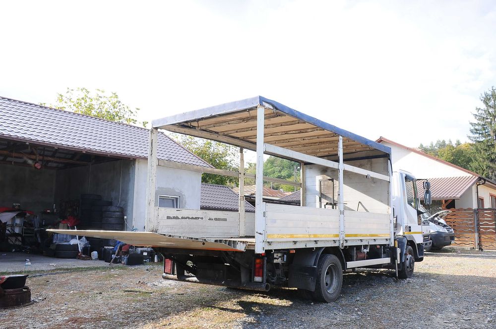 Camion cu macara+bena cu lift IVECO EuroCargo 75E15 2001 4.0TDi 150 CP