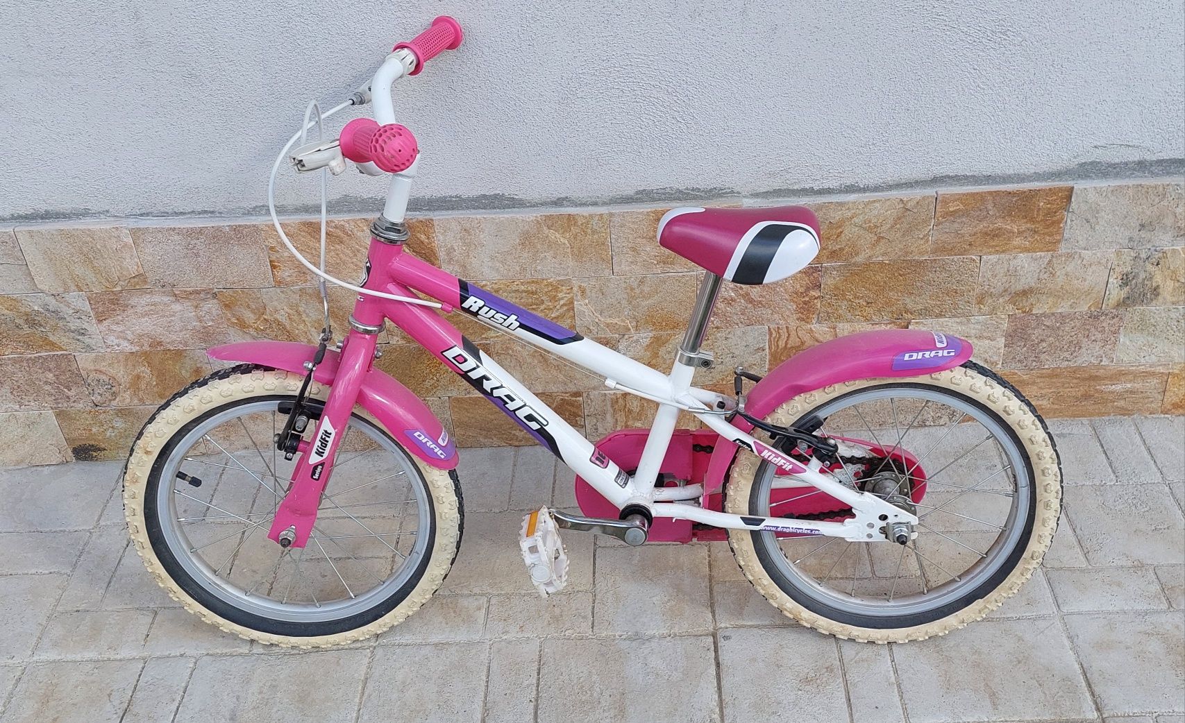 Детско колело DRAG Rush 16'' / Детски велосипед Драг 16''