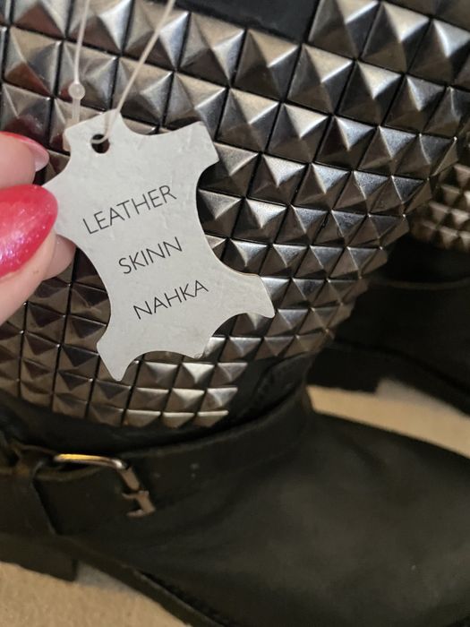 Чисто нови боти/ ботуши естествена кожа