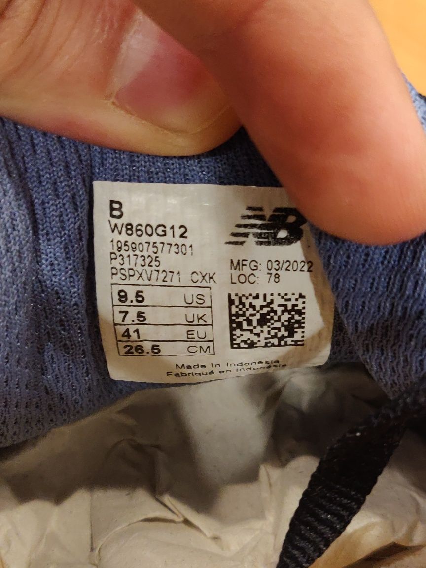 New Balance 860 номер 41 код 26А