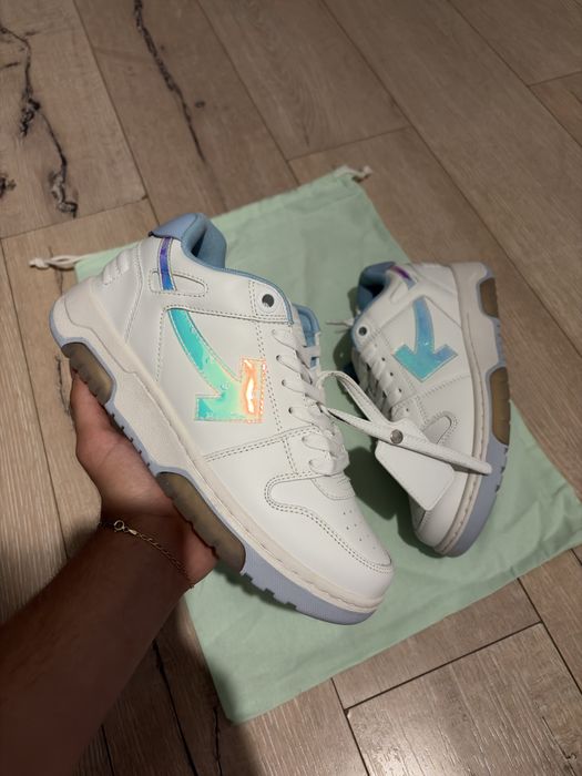 Off White Out of Office Prism Light Blue