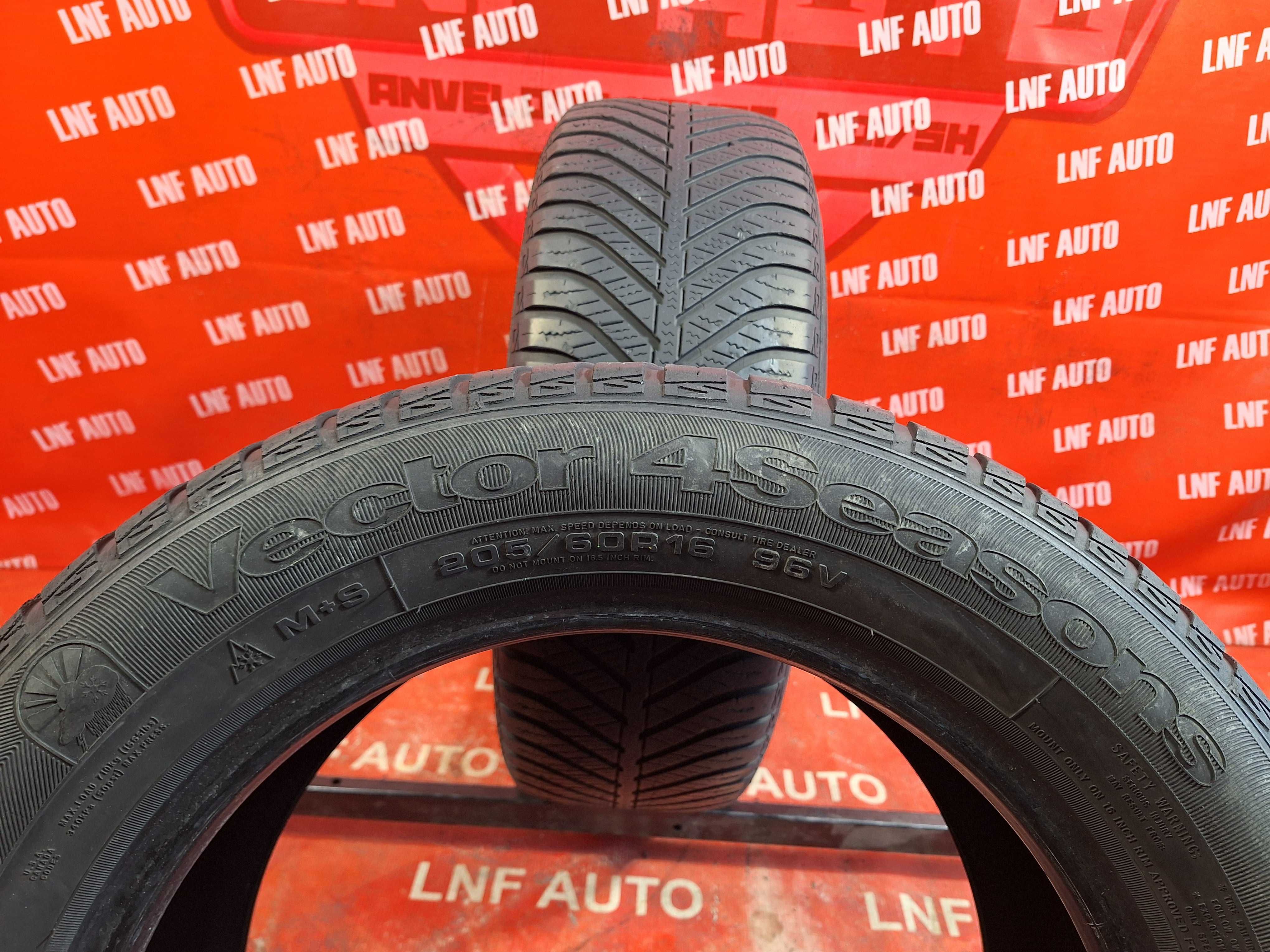 Anvelope VARA IARNA - 205/60/16 - GoodYear - 5.6 MM - DOT 2015 !