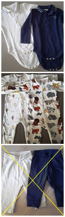 lot haine bebe, mărimea 80 (32 de piese)