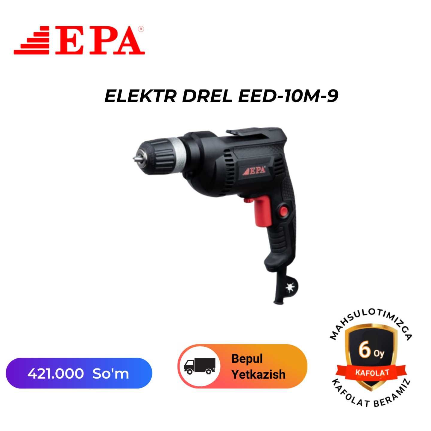 Elektr drel EPA EED-10P-9