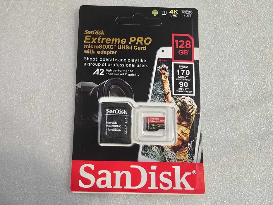 Card memorie SanDisk Extreme PRO 128 GB MicroSDXC UHS-I Class 10