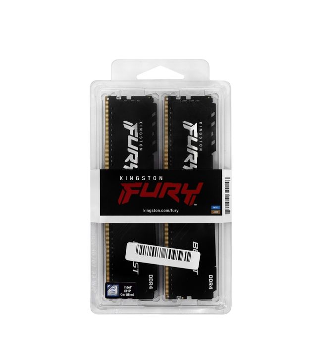 Оперативная память Kingston Fury Beast, KF432C16BBK2/16WP, DDR4,