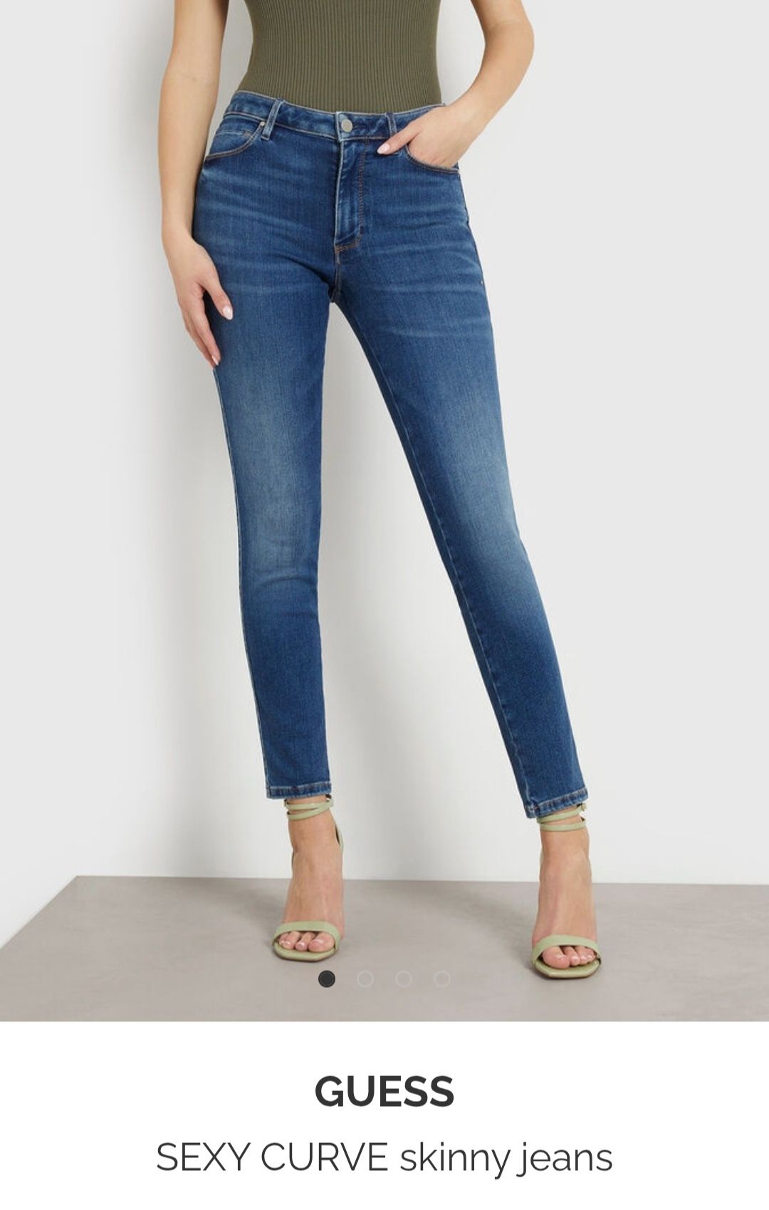 GUESS Skinny Mid Sexy Curve дънки W29