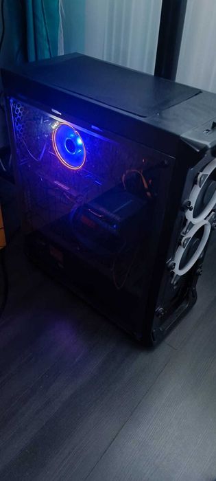 Desktop Gaming AMD Ryzen 7 2700x 8 nuclee Placa video 8 Gb