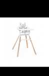 Scaun de masa pentru copii Stokke® Clikk™ alb