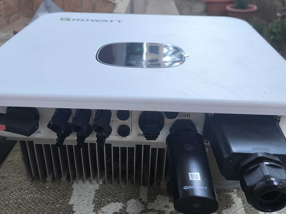 Invertor Growatt on grid monofazat de 8 kw (8000 TL-X) în garanție