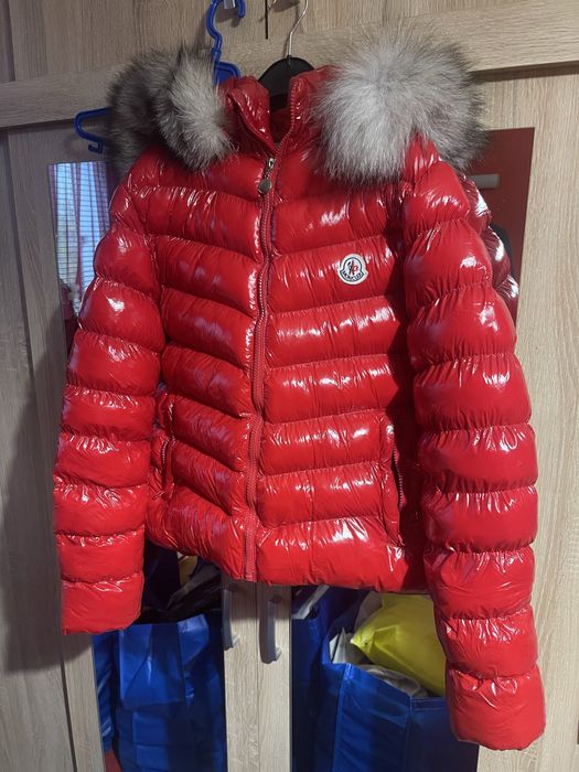 Чисто ново яке с яка от естествен косъм