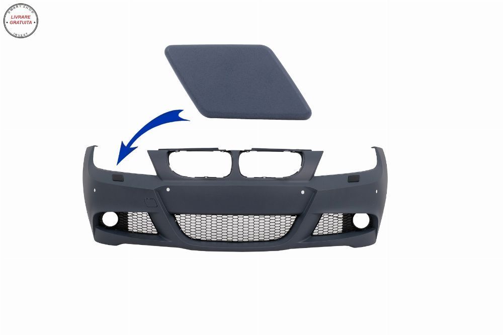 Capac DREAPTA Spalatoare Faruri Bara Fata BMW Seria 3 E90 E91 LCI (2008-2011) M Te- livrare gratuita