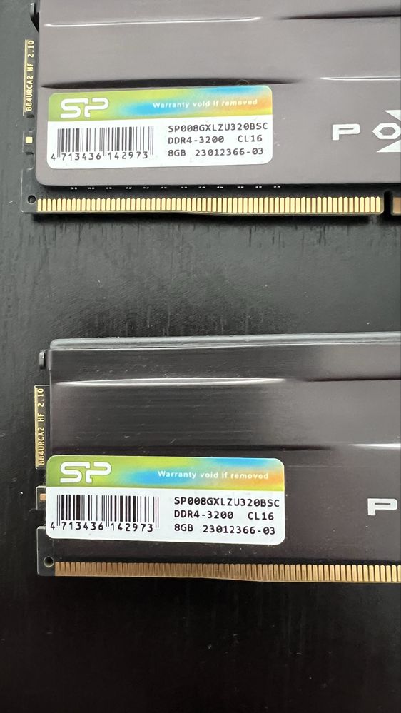 Silicon power X RAM 2x8GB 3200MHz DDR4