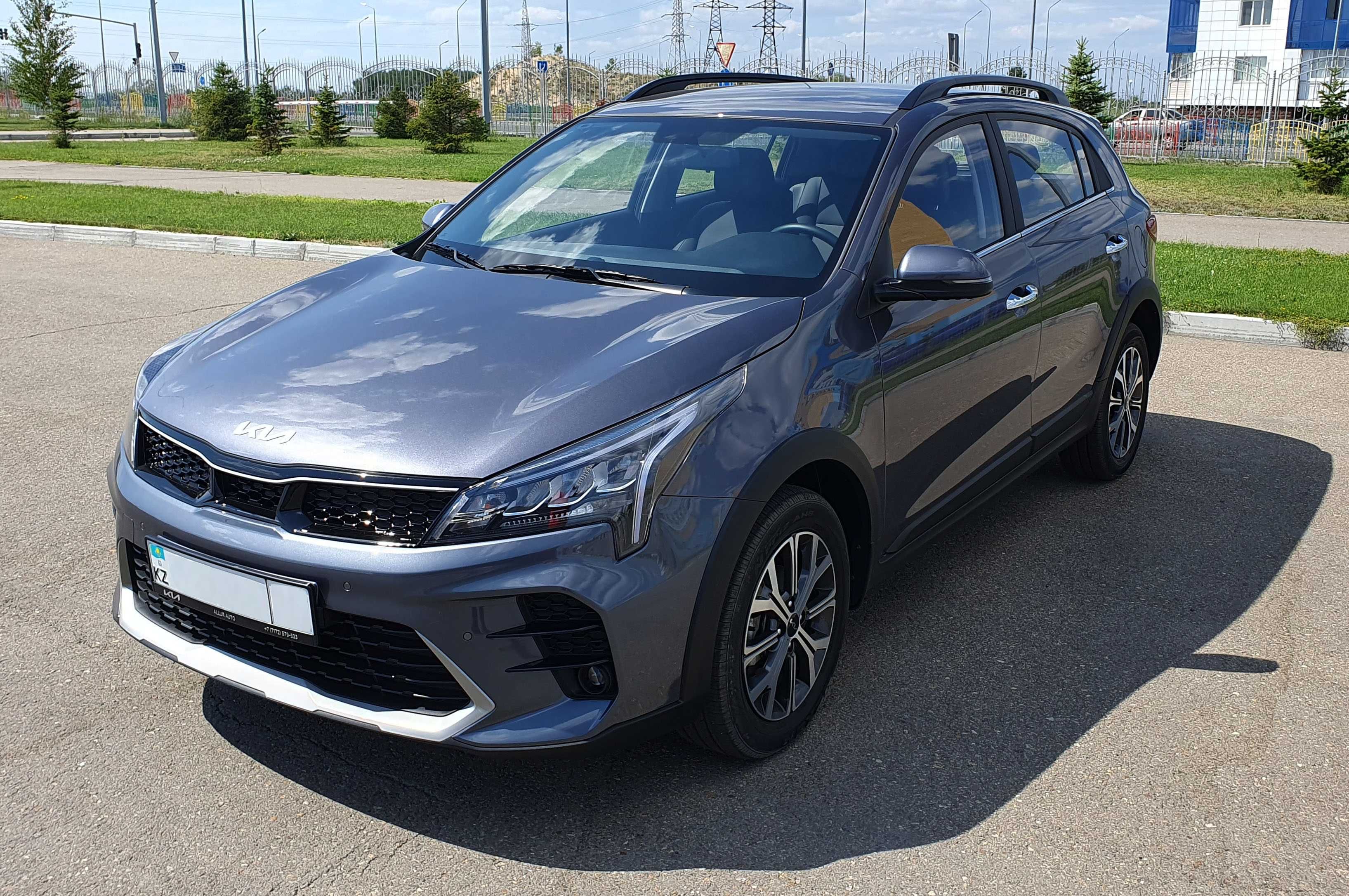 Kia Rio X Line 2022 год. Пробег 12 тыс. НОВОЕ АВТО! Макс. комплектация