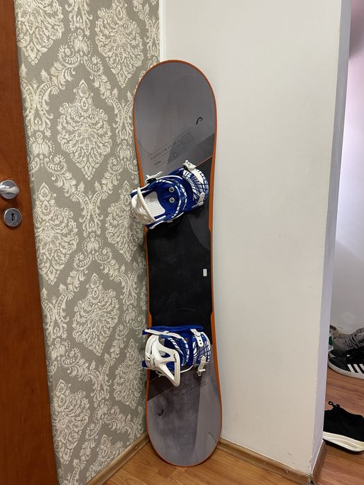 Placa snowboard 158 cm wide cu legaturi