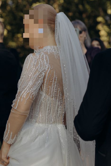 Rochie mireasa  marimea s dar merge si xs sau m dinncauza corsetului