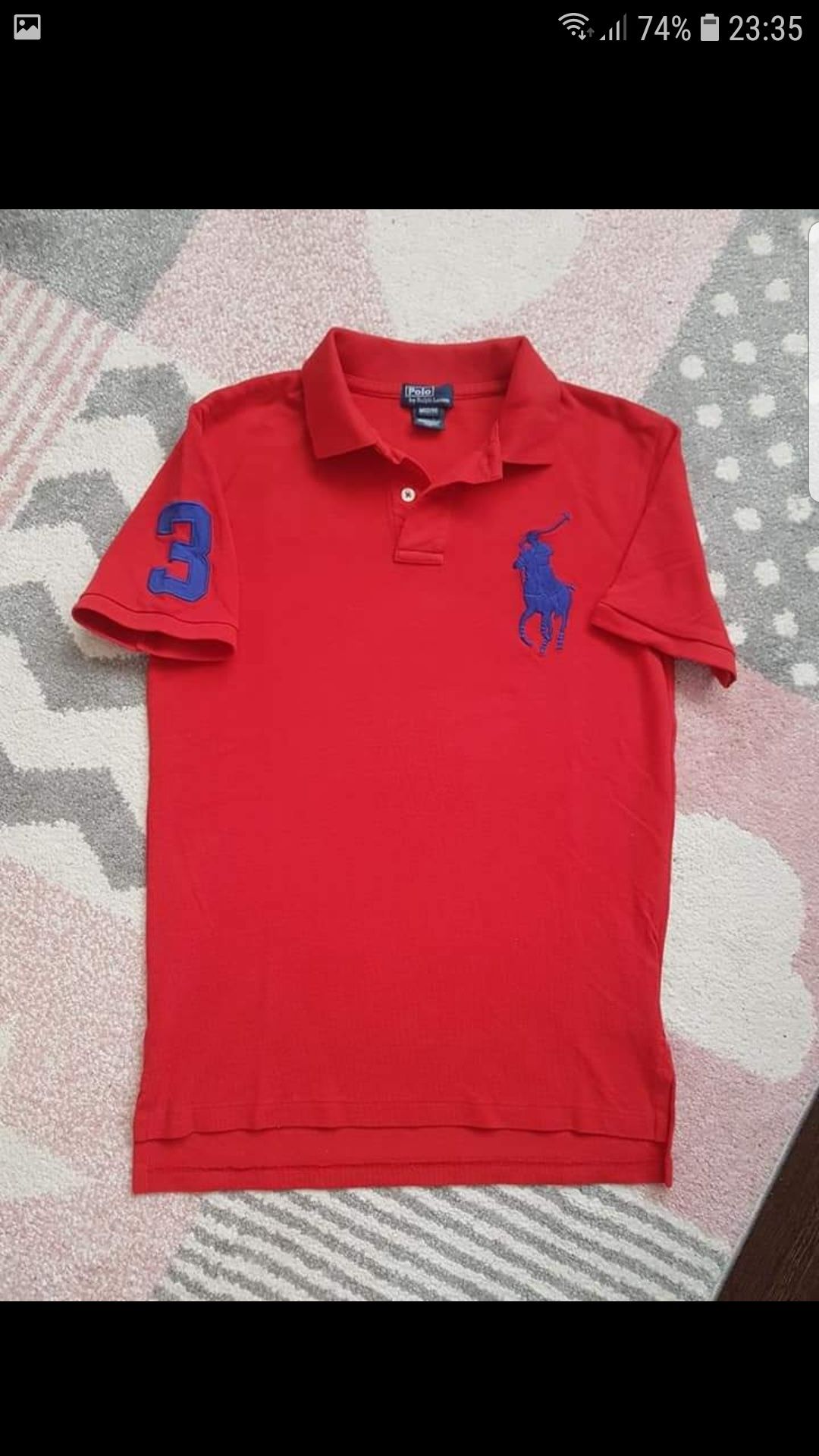 Tricou baieti Ralph Lauren original, 12-14 ani