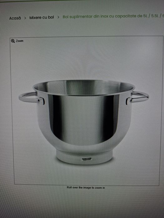 Mixer cu bol 10L+încă doua boluri de 10L