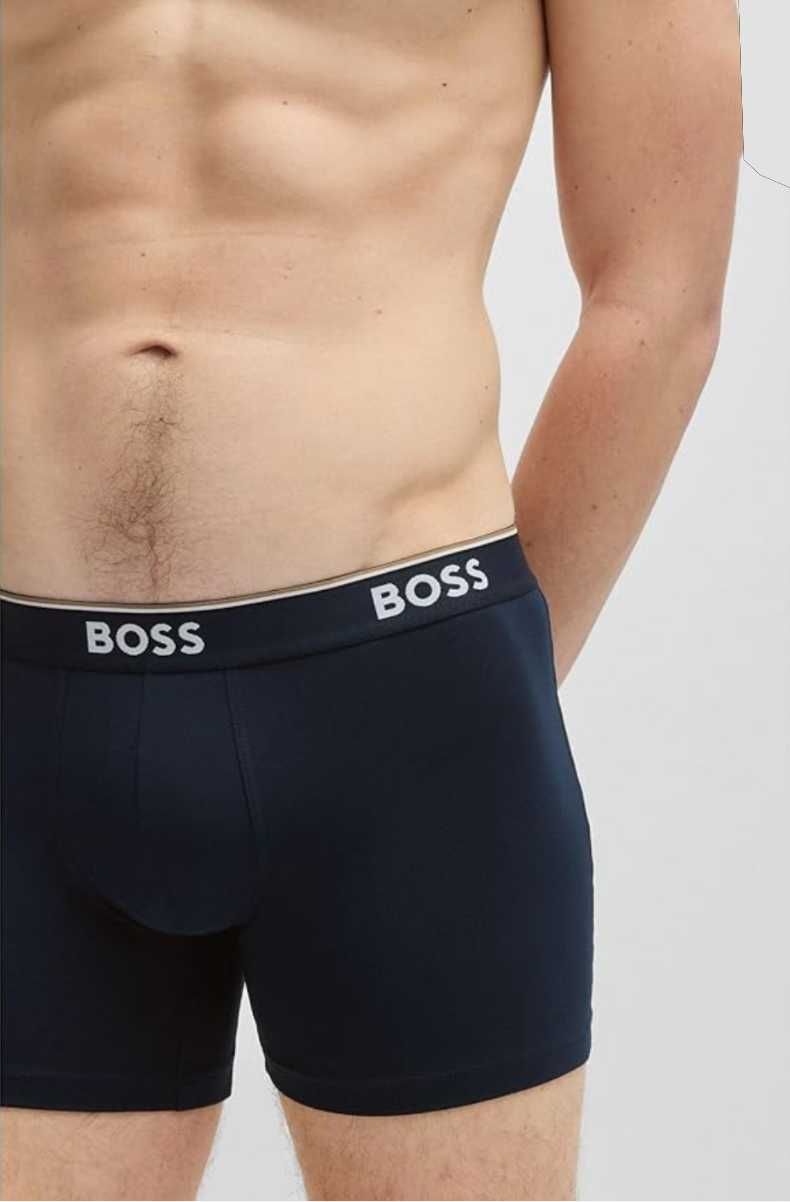 6 БР Мъжки боксерки BOSS оригинални 2 х 3 бр. ЧИСТО НОВИ – размер L