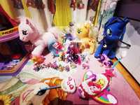 Lot ponei My Little pony -Plus/Hasbro, figurine, Celestia, avion