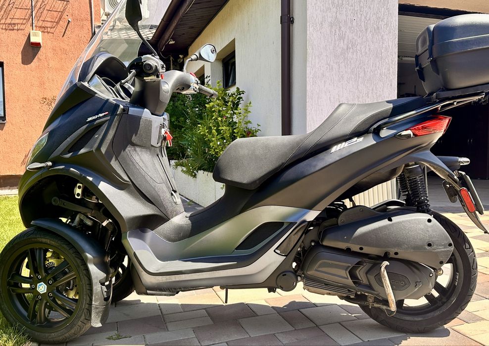 Piaggio mp3, piaggio 3 roti, scuter 3 roti, ABS/ASR, scuter in rate