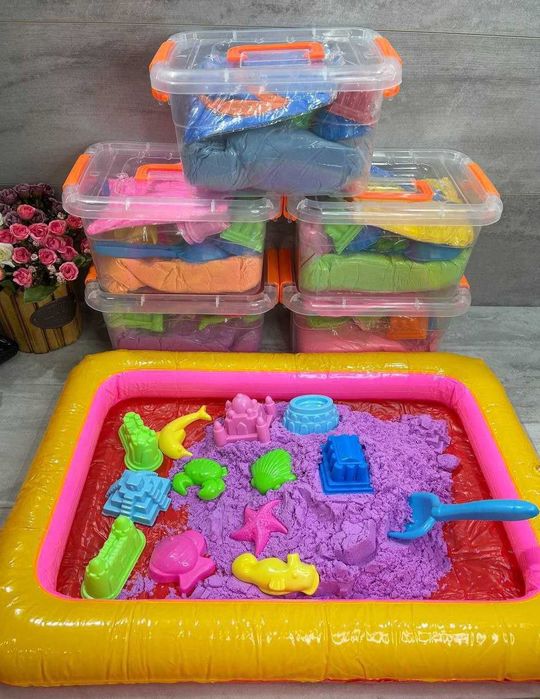 кинетик песок для детей