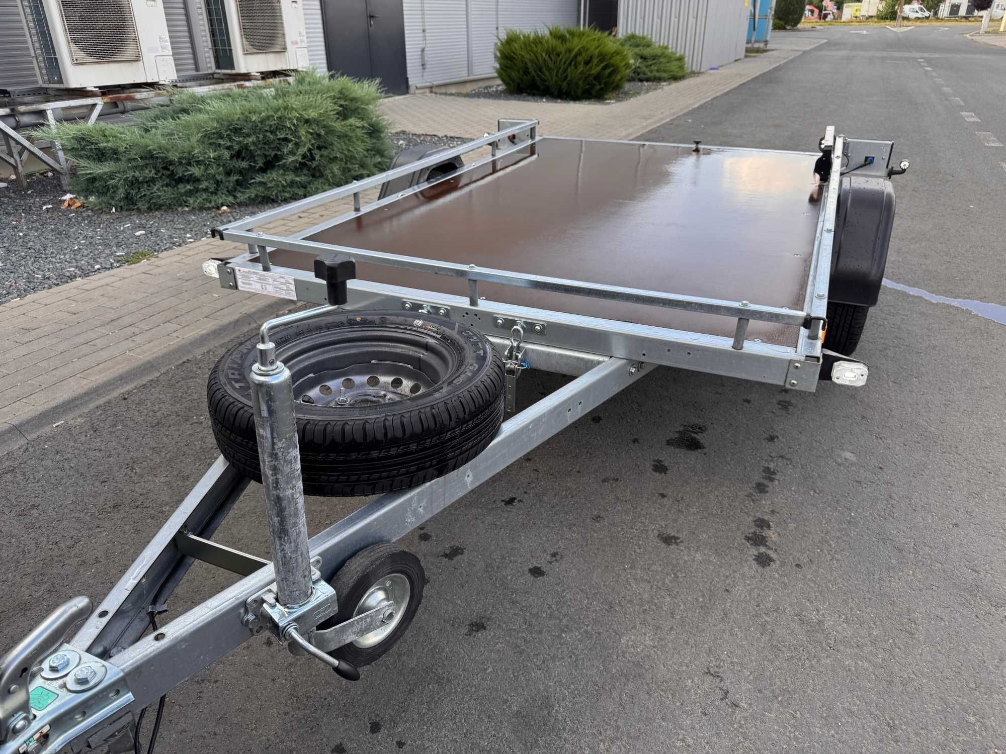 Remorca auto basculabila ATV UTV utilaje 750 kg inmatriculata 256×160