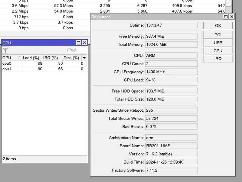 Маршрутизатор MikroTik RB3011UiAS-RM