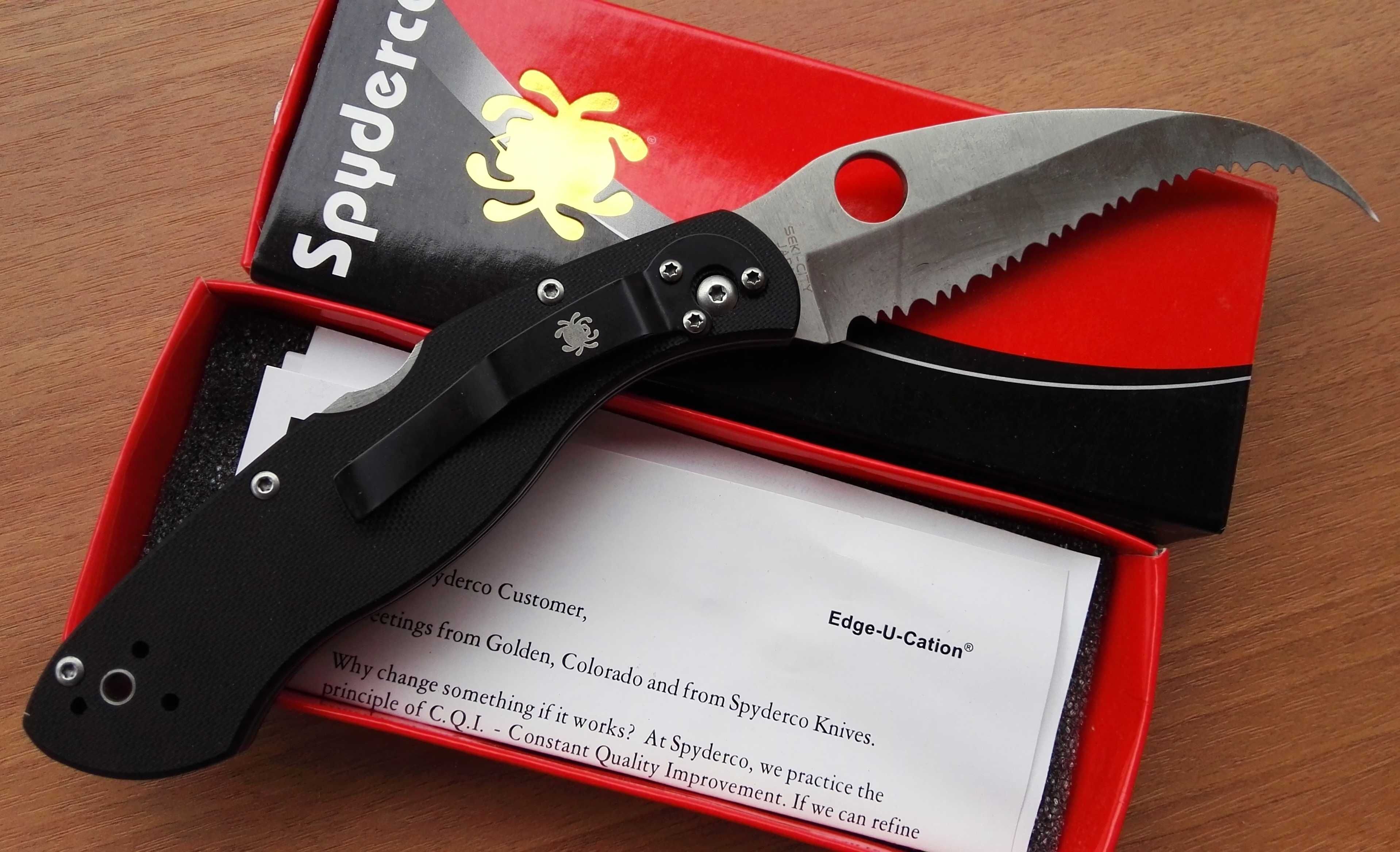 Сгъваем нож Spyderco Civilian C12