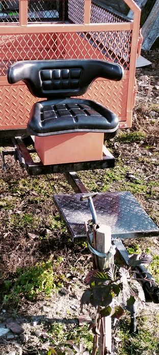 Vând remorcă basculabilă și frana că nouă