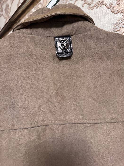 Замшевая куртка б/у