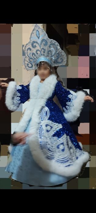 новогодний костюм снегурочки