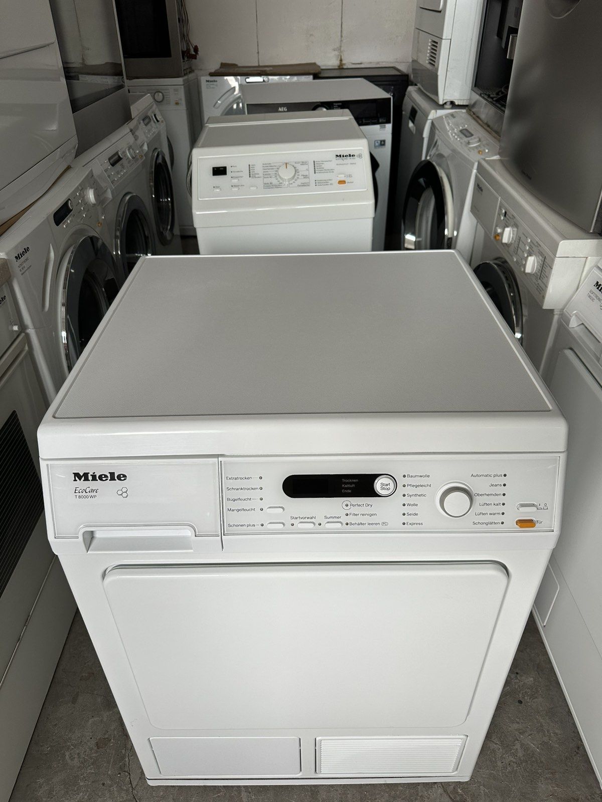 Сушилня +гаранция. MIELE ТЕРМОПОМПА. КЛАС А 7 кг. Доставка за София С