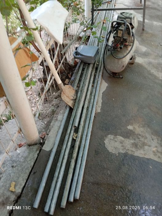 Теплица аценковка трубы