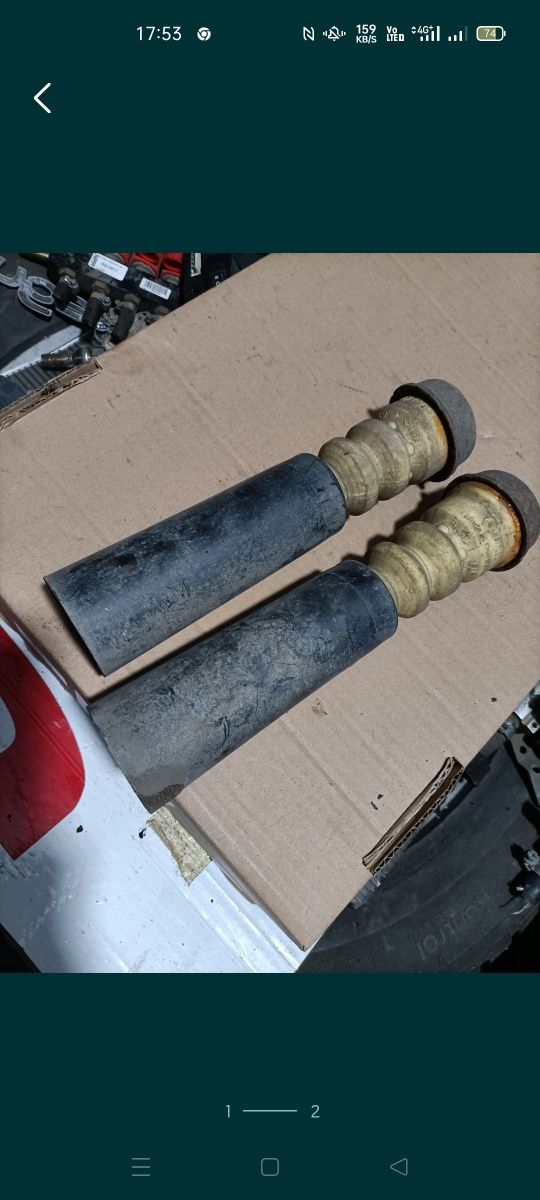 Kit protecție la amortizoare spate : Clio arosa polo , livrez avantajo
