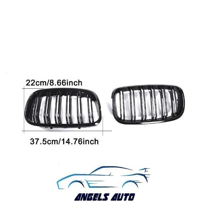 Grile BMW X5 X6 (2007-2014) Negru Lucios M Design import Germania