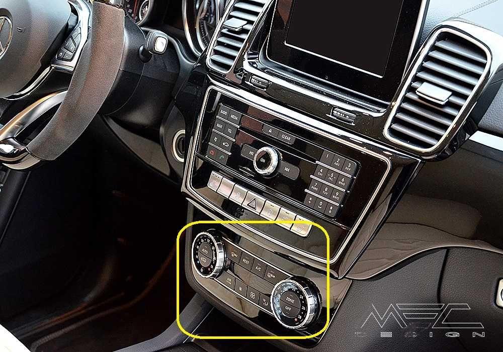 Бутончета за климатик за Mercedes W166 W292 ML GL GLE GLS, 8бр Модел B