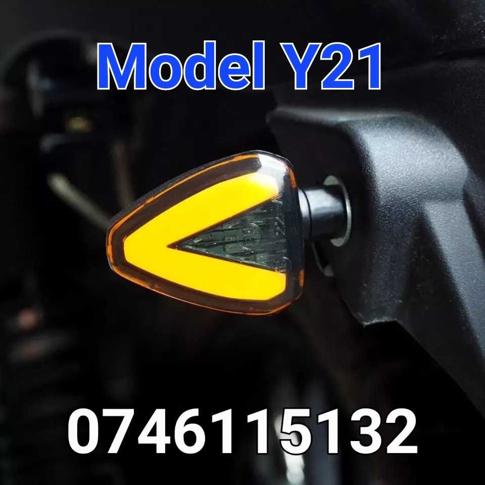 Motocicleta Moto Atv-Semnalizare-Semnalizari LED-Cu Pozitie/Frana- Y21