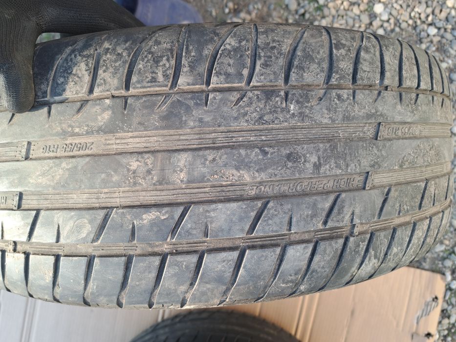 Jante aliaj cu cauciucuri vară 205/55/R16 renault