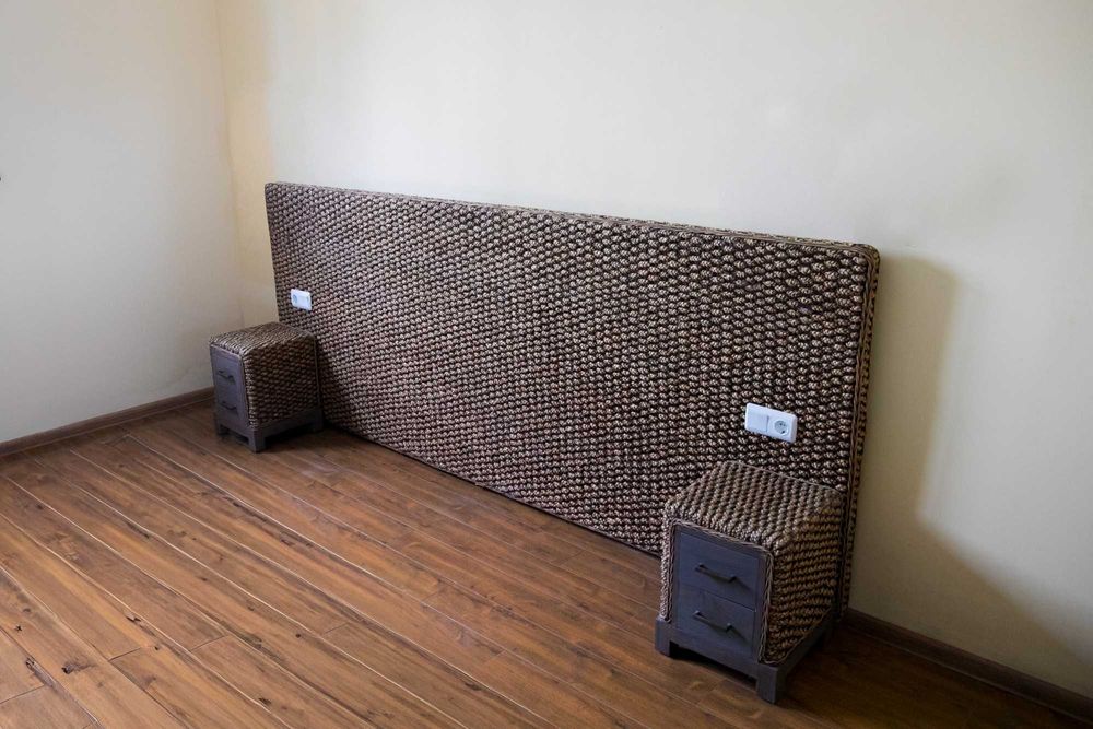 Спална рамка от естествен ратан - ръчна изработка, внос от Индонезия