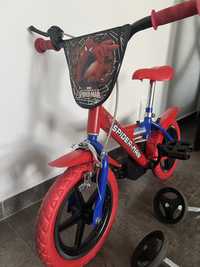 Bicicleta Spiderman, pentru copii.